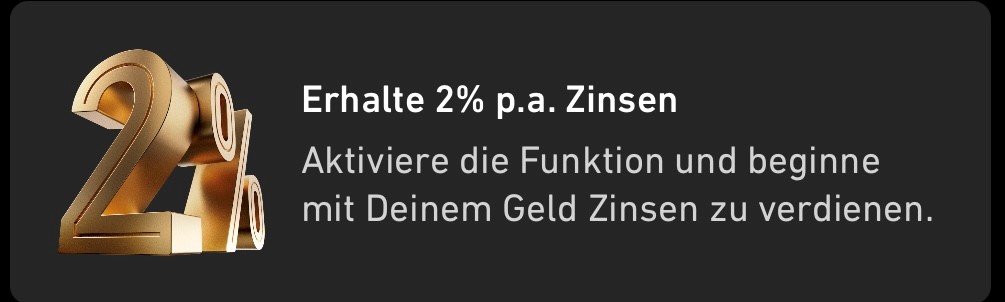 Trade Republic mit Angebot für 2% Tagesgeld!