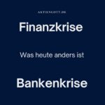 Wie die Immobilienkrise zur Finanzkrise wurde. Was heute anders ist
